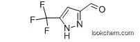 Molecular Structure of 591234-14-9 (5-(Trifluoromethyl)-1H-pyrazole-3-carbaldehyde)